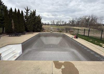 Verona, WI. Merlin Value-max Eagle Beach Tile Border with Gold Coast Bottom, in the .27.20 mil