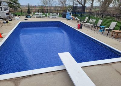 Sun Prairie, WI. Merlin Value-Max Key Largo Tile Border with Blue Lagoon Bottom, in th .27.20 mil