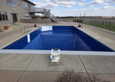 Marshall, WI. Merlin Royal Island Tile Border with Sea Storm Bottom, in the .27 mil